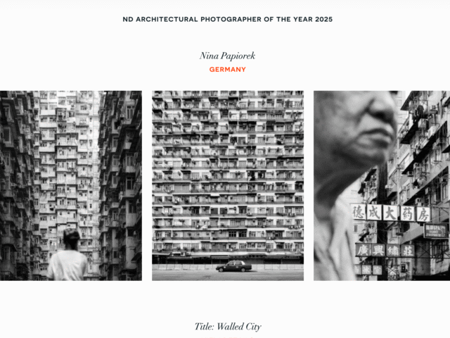 ARCHITECTURE PHOTOGRAPHER OF THE YEAR @ND AWARDS 2025
