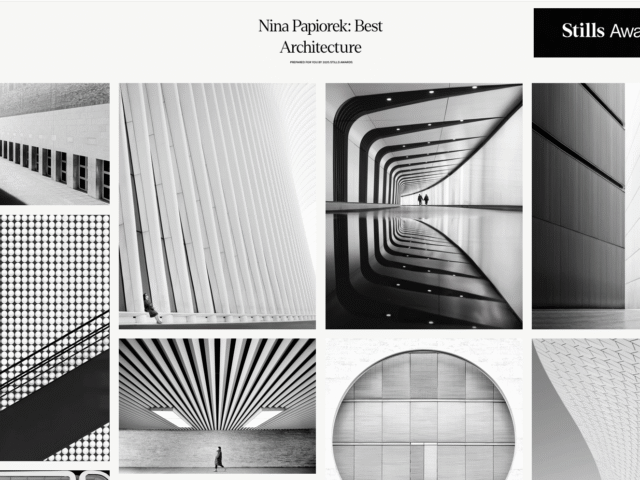 “Architecture & Spaces” Stills photographer of the year