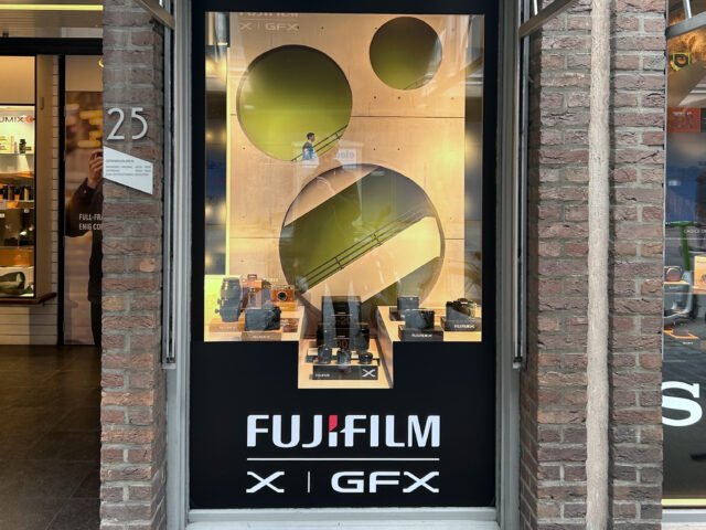 Advertisement for FUJIFILM Belgium