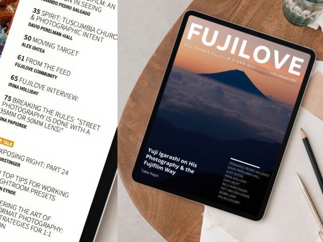 New six-part series in FUJILOVEMAG